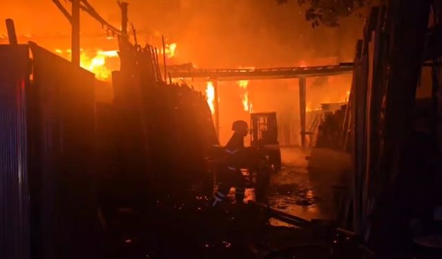 Şanlıurfa'da Yangından Güvercinler Kurtarıldı