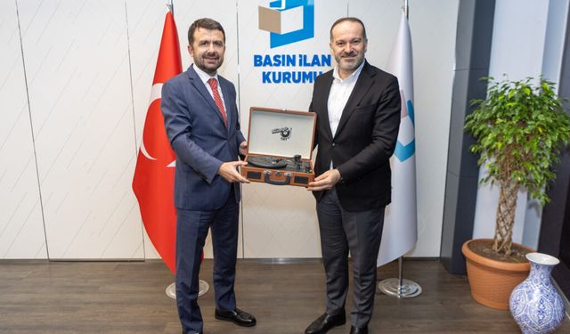 TRT Genel Müdürü'nden BİK Genel Müdürü'ne Ziyaret