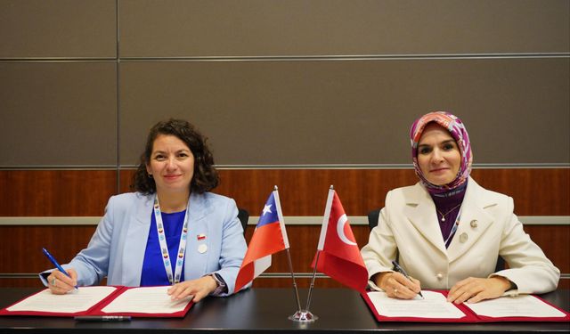 Mahinur Özdemir Göktaş ve Toro Caceres Doha'da görüştü.