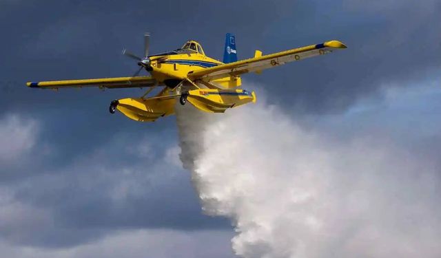 Hırvatistan'da bulunan yangın söndürme uçağımız kaza kırıma uğradı!