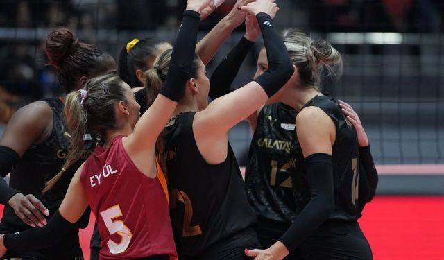 Galatasaray Daikin derbide Beşiktaş karşısında