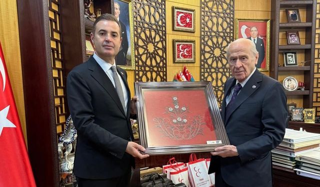 CHP’li Balıkesir Belediye Başkanı Bahçeli’yi ziyaret etti