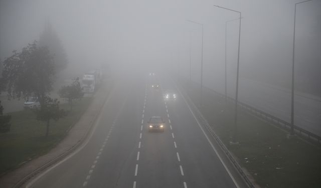 Eskişehir güne sisle başladı