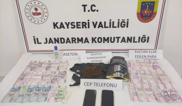 Kayseri'de Uyuşturucu Operasyonu