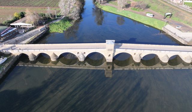 Yağışlar Meriç ve Tunca nehirlerinin debisini olumlu etkiledi
