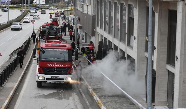Atıl haldeki otelde patlama