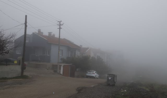 Keşan güne sisle başladı