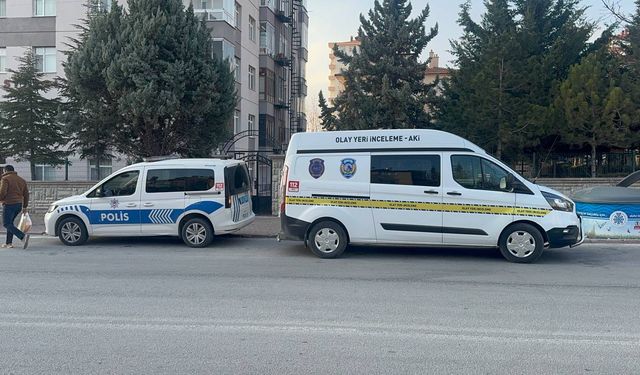 Konya'da eşini silahla vurdu