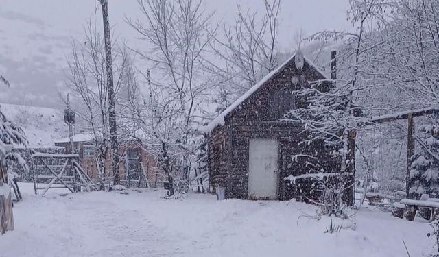 Ordu'nun yüksekleri beyaz gelinliği giydi