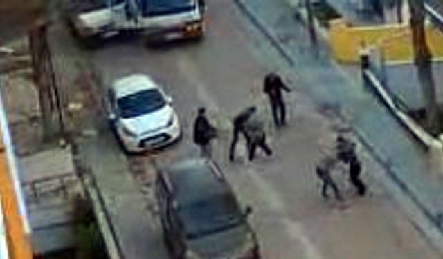 Satırla birbirlerine girdiler