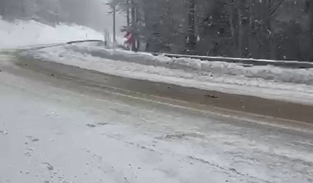 Uludağ beyaza büründü