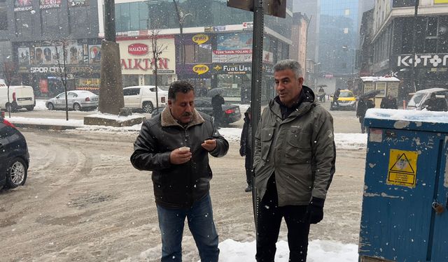 Van ve Hakkari'de kar yağışı yolları kapattı