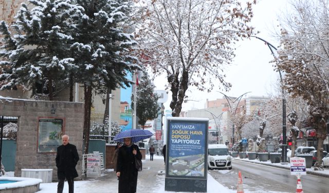 Van'da kar yağışı dolayısıyla 90 yerleşim yeri ulaşıma kapandı