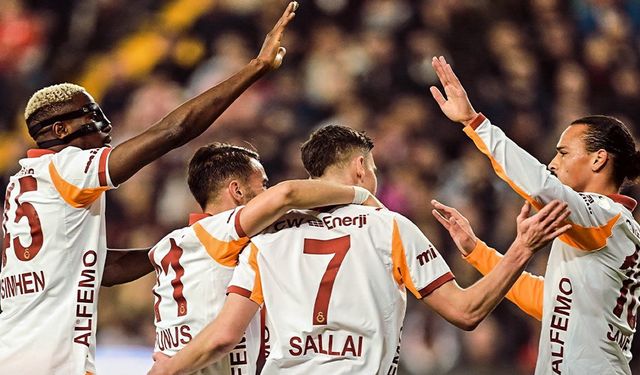 Galatasaray’dan Antalya’da farklı galibiyet