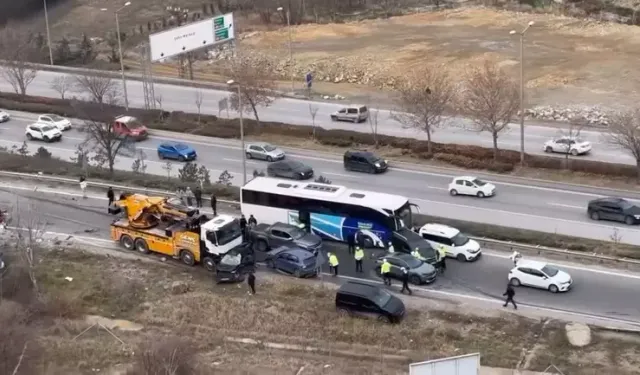 Ankara'da vinç kazası: 5 yaralı