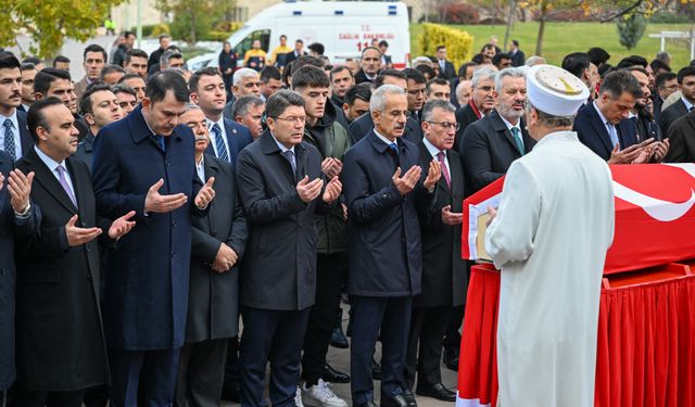 Adalet Bakanı Yılmaz Tunç, Cemal Öztürk'ün Cenaze Törenine Katıldı