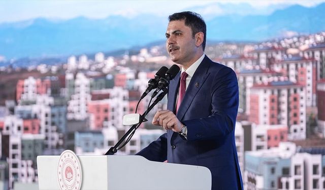 Bakan Kurum: "Türkiye kentsel dönüşümde dünyaya örnek bir başarıya imza attı"