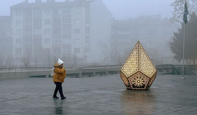 Konya'da hava durumu hayatı etkiliyor