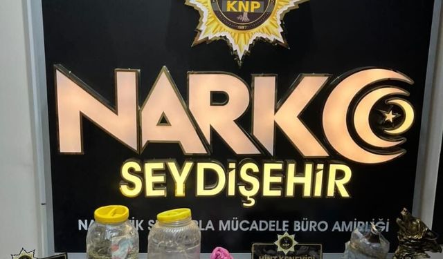 Seydişehir'de uyuşturucu operasyonu