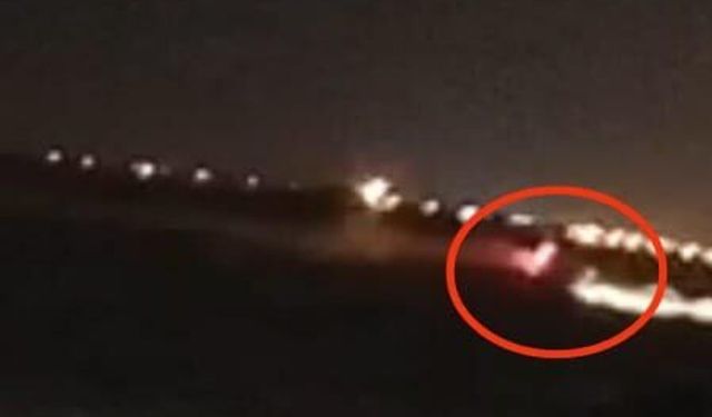 Aksaray'da otomobil takla attı