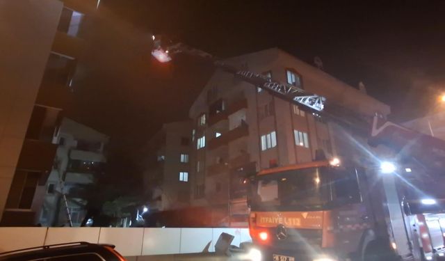 Bursa'da otel yangını paniğe yol açtı