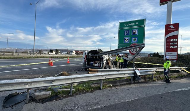 Düzce'de can alan kaza