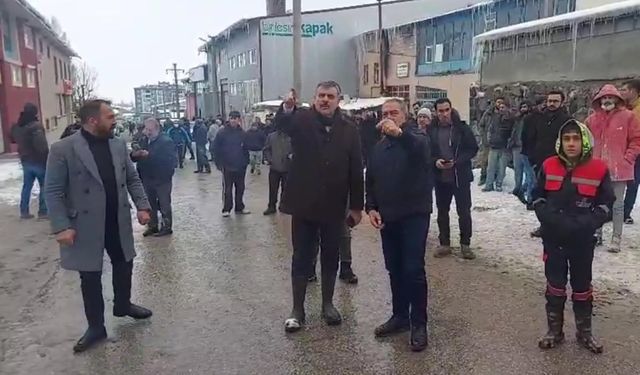 Erzurum'da iş yerinde patlama