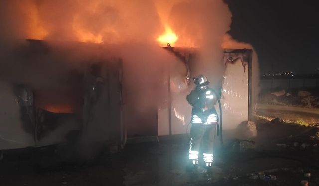 Hatay'da Korkutan Yangın