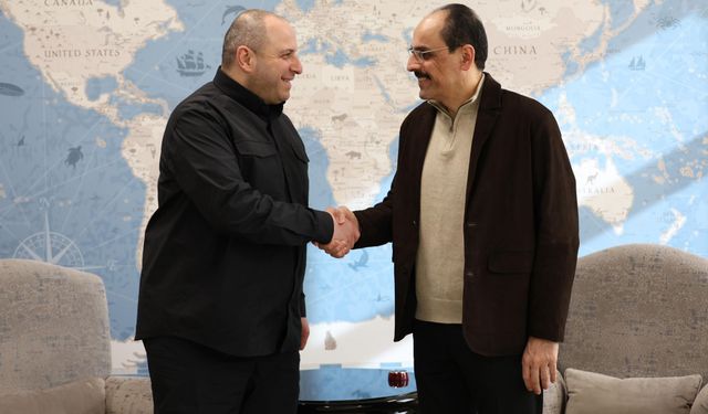 İbrahim Kalın ve Rustem Umerov bir araya geldi