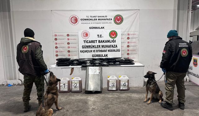 İstanbul ve Gürbulak'ta Uyuşturucuya Darbe