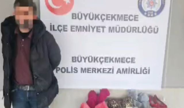 İstanbul'da su sayacı hırsızı polislerce yakalandı