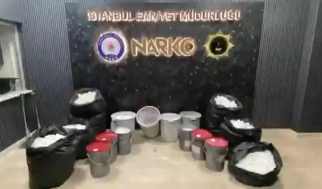 İstanbul'da uyuşturucu operasyonu