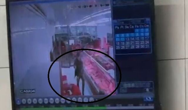 Kasap dükkanında silahlı saldırı