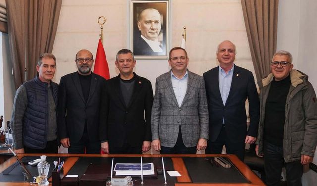 Özgür Özel'den Ayvalık Belediyesi'e ziyaret