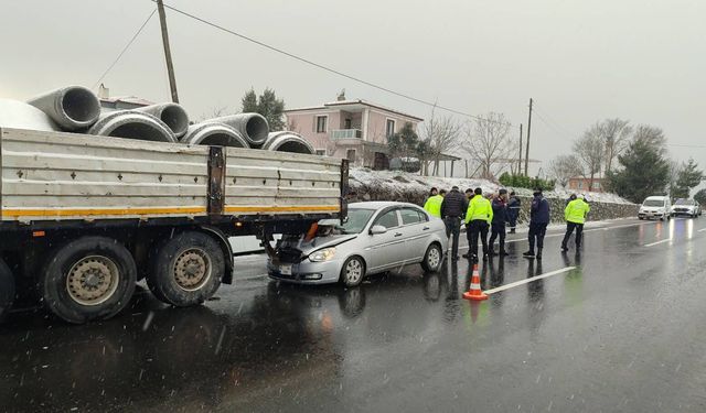 Samsun’da otobüs, yol kenarındaki kazazedelere çarptı