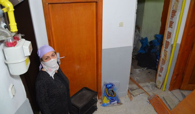 Aksaray'da evde doğal gaz patlaması