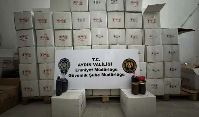 Aydın'da Sahte Gıda Operasyonu: 3 Gözaltı