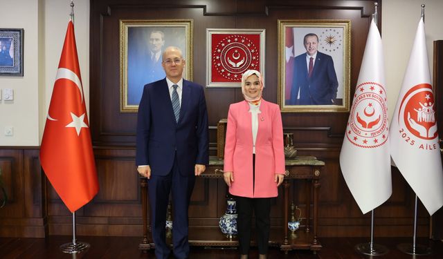 Bakan Göktaş, Mısır Ankara Büyükelçisi ile görüştü