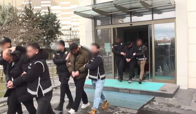 Başkentte çıkar amaçlı suç örgütüne operasyon