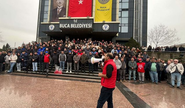 Buca Belediyesi'ndeki eylem sona erdi