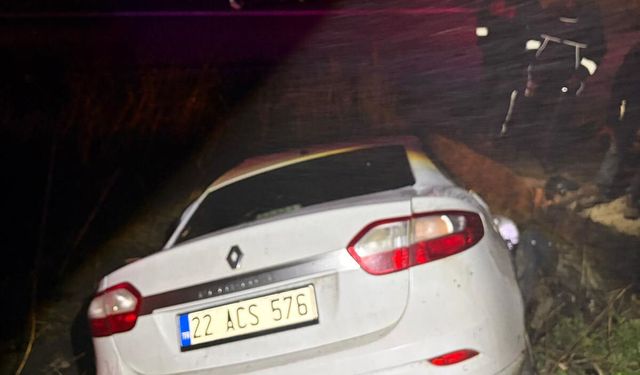 Edirne'de can alan kaza