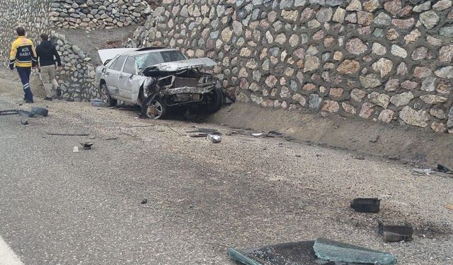 Elazığ'da can alan feci kaza!