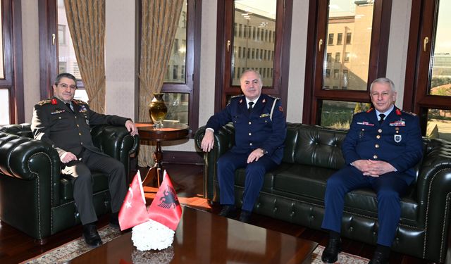 Genelkurmay Başkanı Orgeneral Bayraktaroğlu, Arnavutluk’tan Dimo'yu Kabul Etti