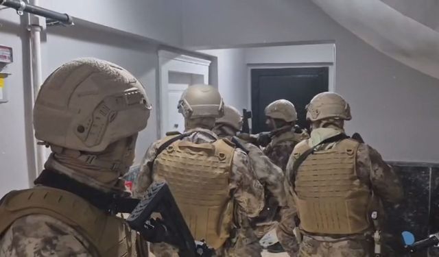 İstanbul Merkezli 5 İlde Suç Örgütü Operasyonu