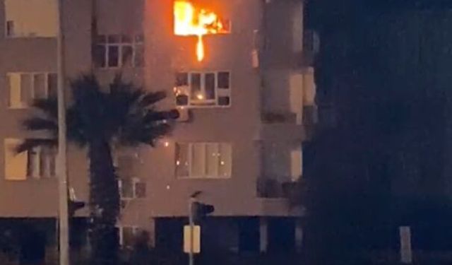 Mersin'de feci yangın!