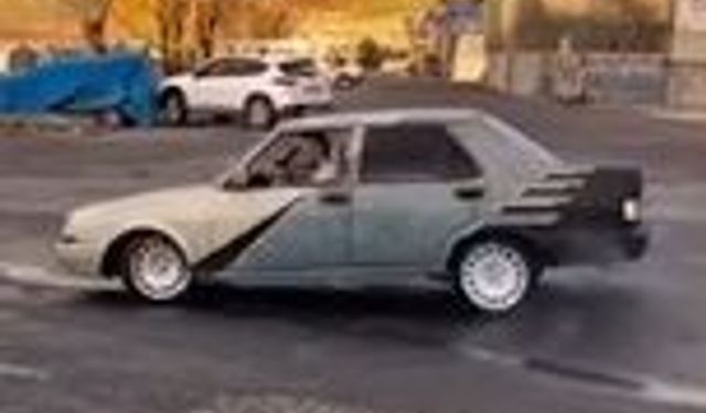 Nevşehir'de drift atan sürücüye 46 bin lira ceza kesildi