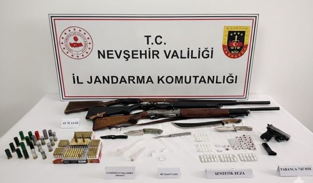 Nevşehir'de uyuşturucu operasyonu
