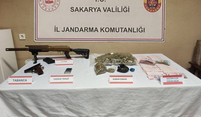 Sakarya'da 'torbacı' operasyona 3 tutuklama
