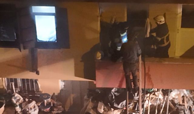 Sürmene’de İki Mahallede Yangın: Ev ve Odunluk Küle Döndü