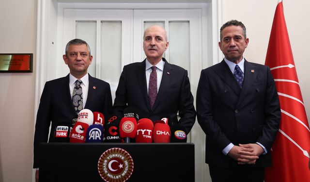 TBMM Başkanından Özgür Özel'e ziyaret